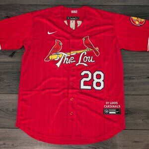 Nolan Arenado #28 Red St. Louis Cardinals 2024 City Connect Baseball Jersey